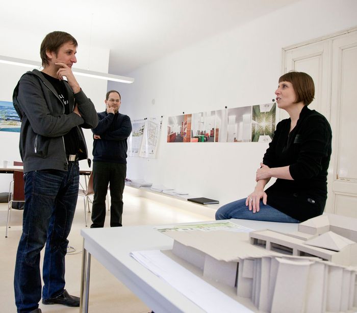syntax architektur - Michael Barth, Alexander Spauwen, Martina Barth-Sedelmayer (v.l.n.r.)