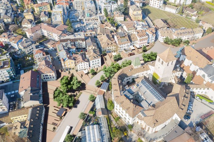 Platzgestaltung Grieser Platz, Bozen, Südtirol
