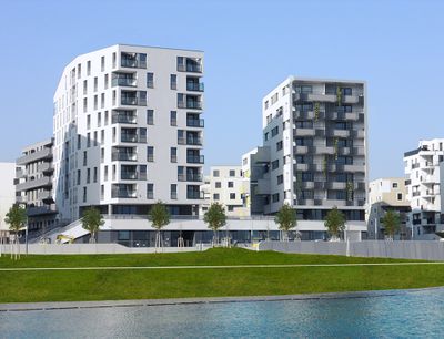 Seestadt Aspern, Wien 22, 2015