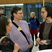 Wie geht´s Alter Impression der Ausstellungseröffnung