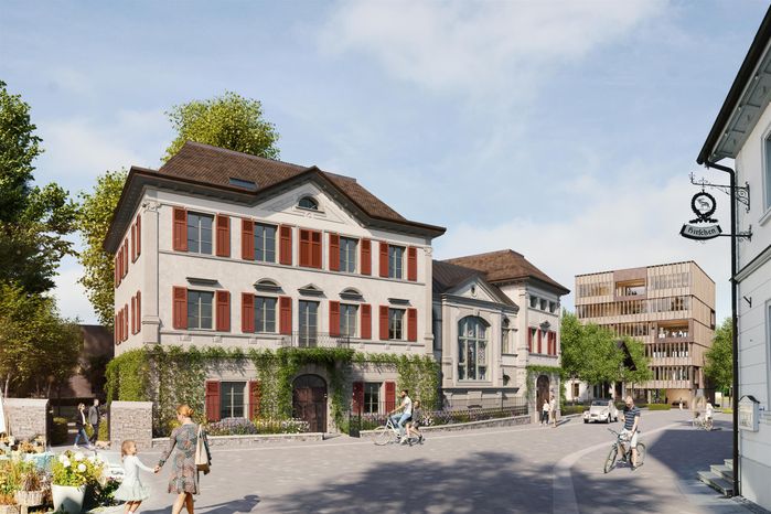 RathausQuartier, Entwicklung und Sanierung der Villa Iwan und Franziska Rosenthal in Hohenems
