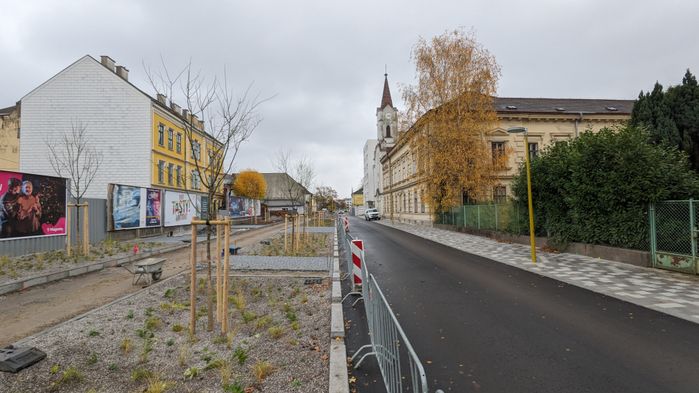 Baustellenfoto, Winter 2023/24
