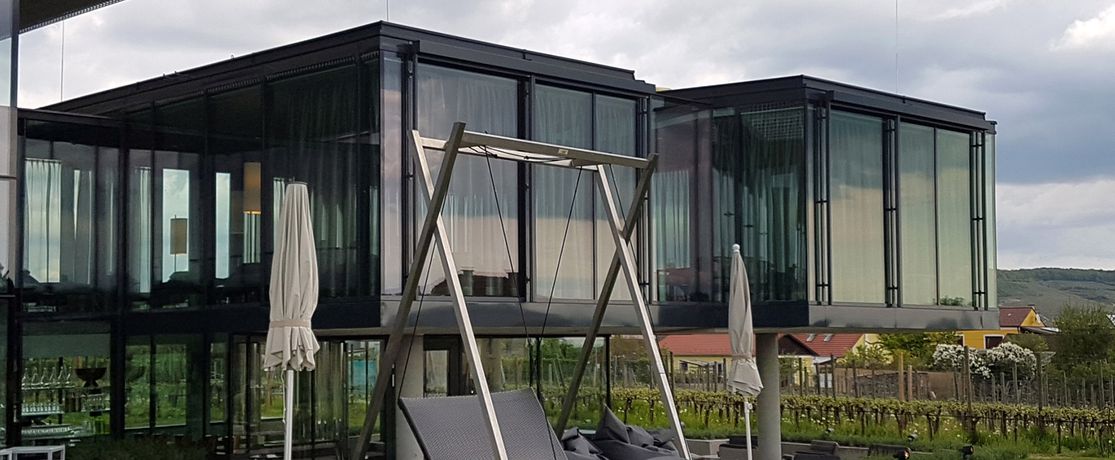 Zubau Hotel Loisium, Langenlois, 2017 (in Zusammenarbeit mit Irene Ott-Reinisch)