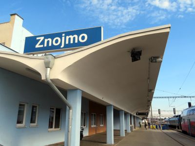 ORTE exkursion znojmo bahnhof