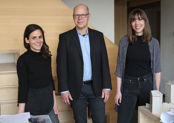 vlnr: Petra Zwetzbacher, Wolfgang Bereuter, Michaela Gmeilbauer